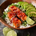 Chili Lime Salmon Bowls First Image