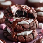 Double Chocolate Marshmallow Cookies First Image