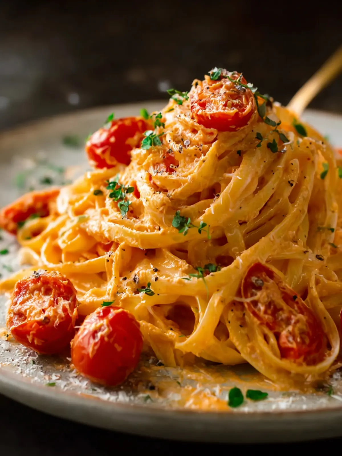Easy Creamy Tomato Pasta First Image