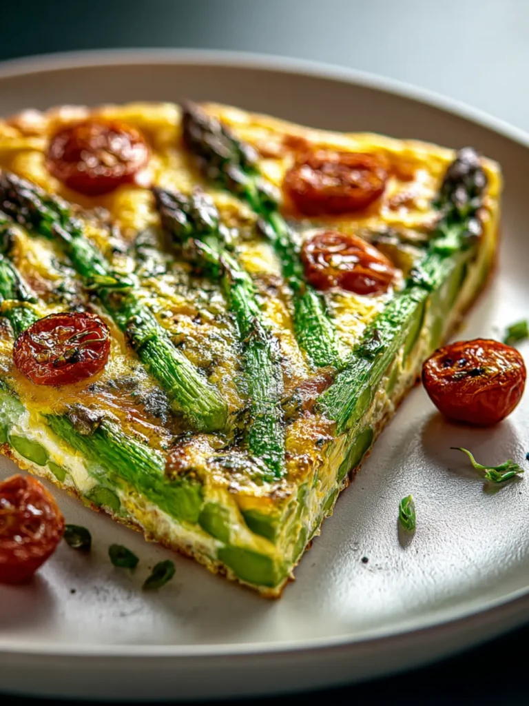 Discover Asparagus Frittata Bliss: A Spring Delight First Image