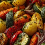 Cowboy Butter Roasted Vegetables First Image