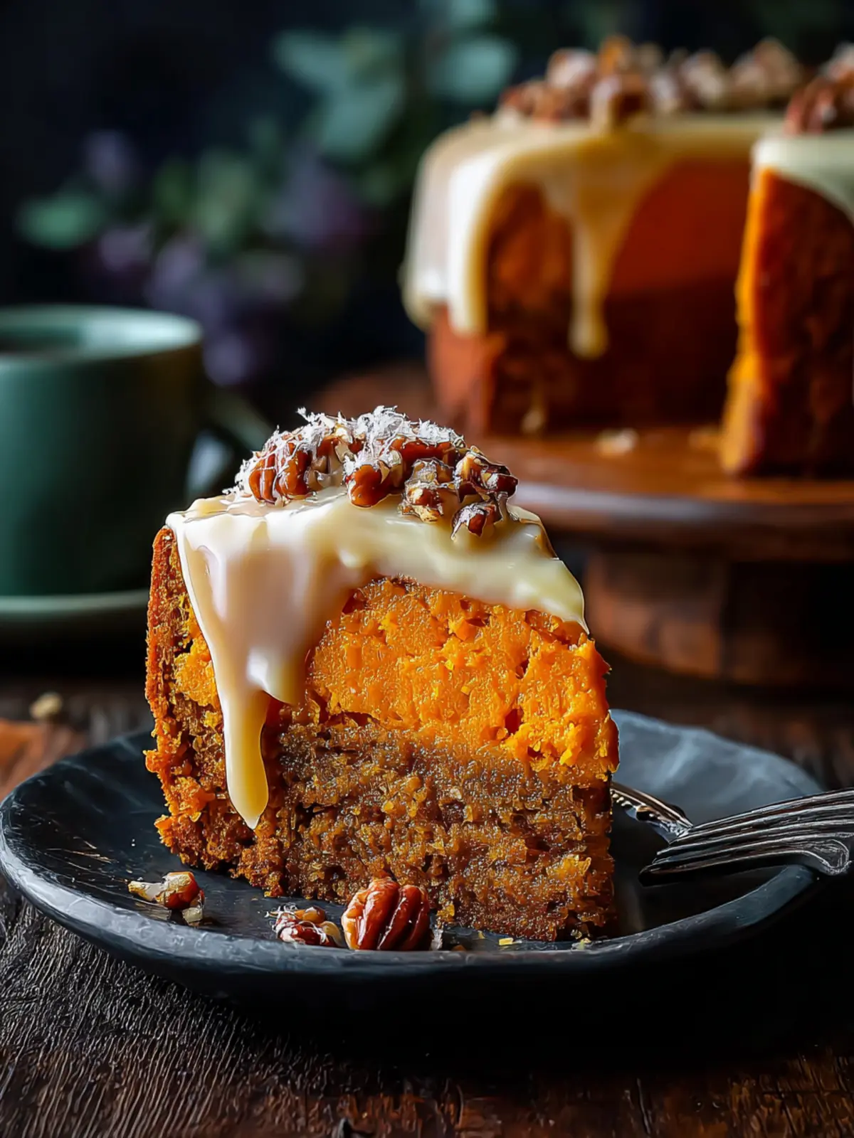 The Best Moist Sweet Potato Cake for Cozy Evenings First Image
