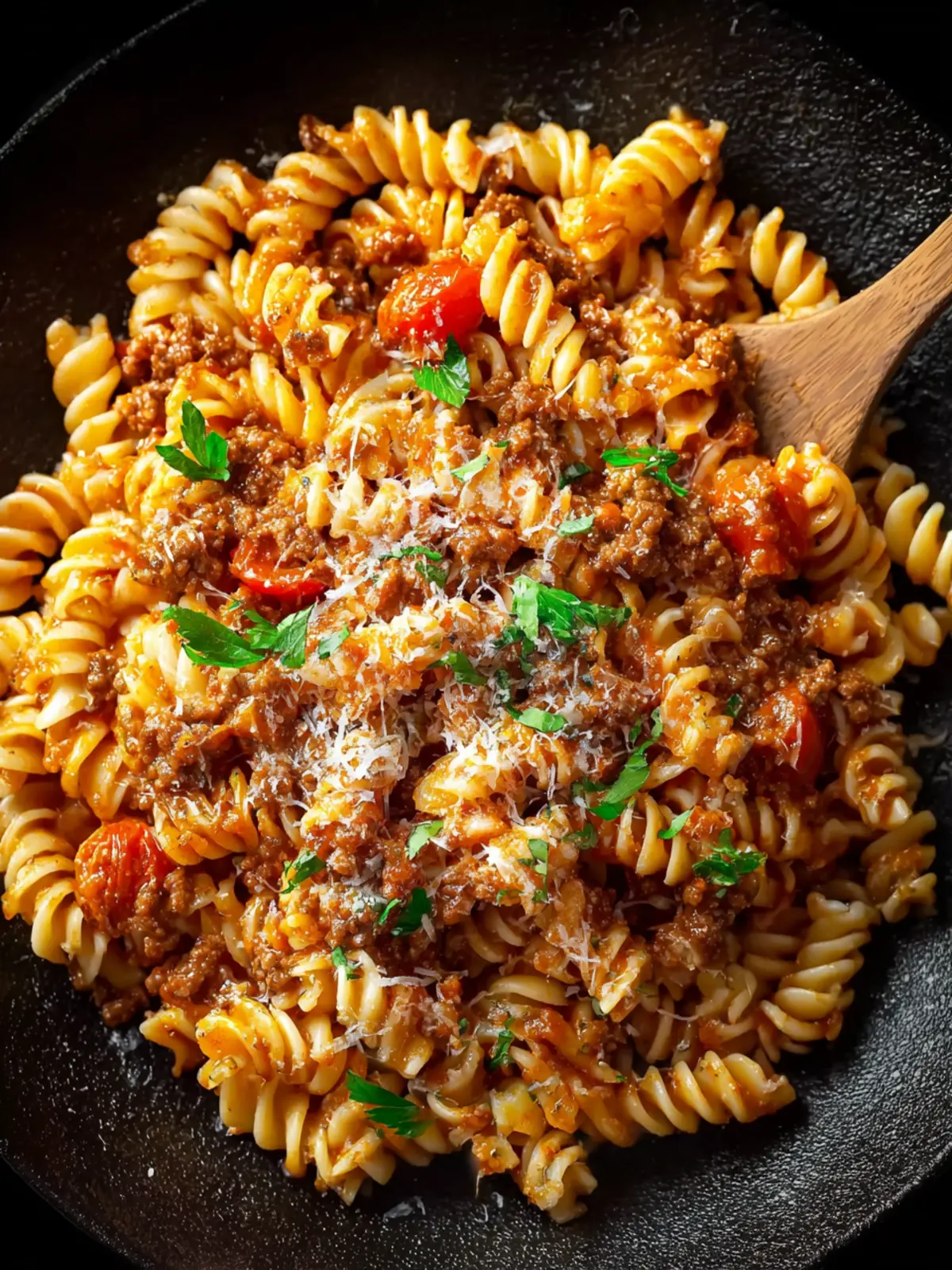 Easy Ground Beef Pasta First Image