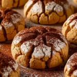 Tiramisu Crinkle Cookies First Image