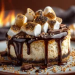 Decadent S’mores Cheesecake First Image