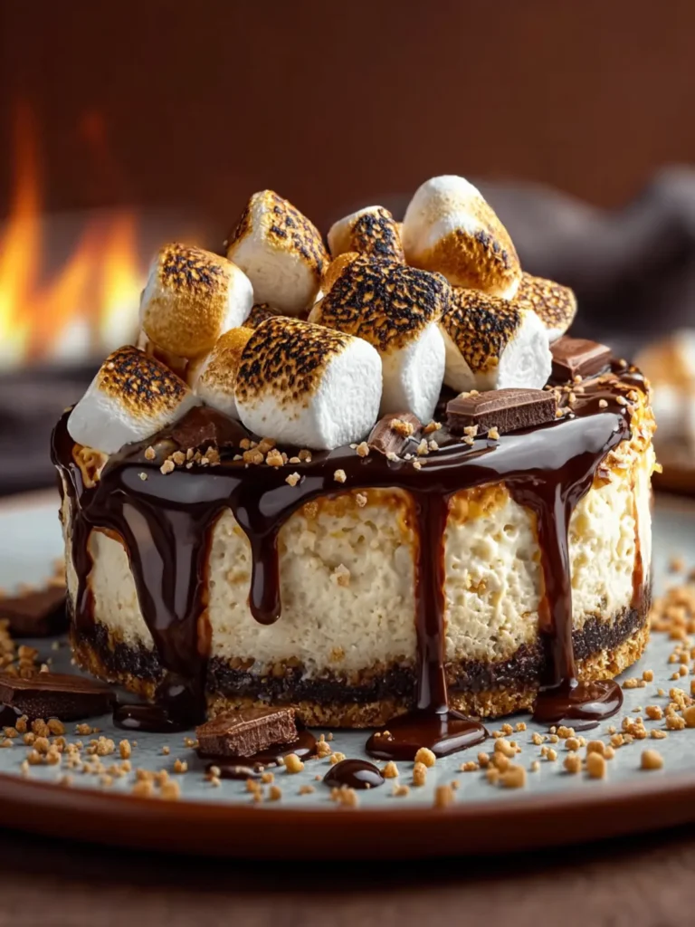Decadent S’mores Cheesecake First Image