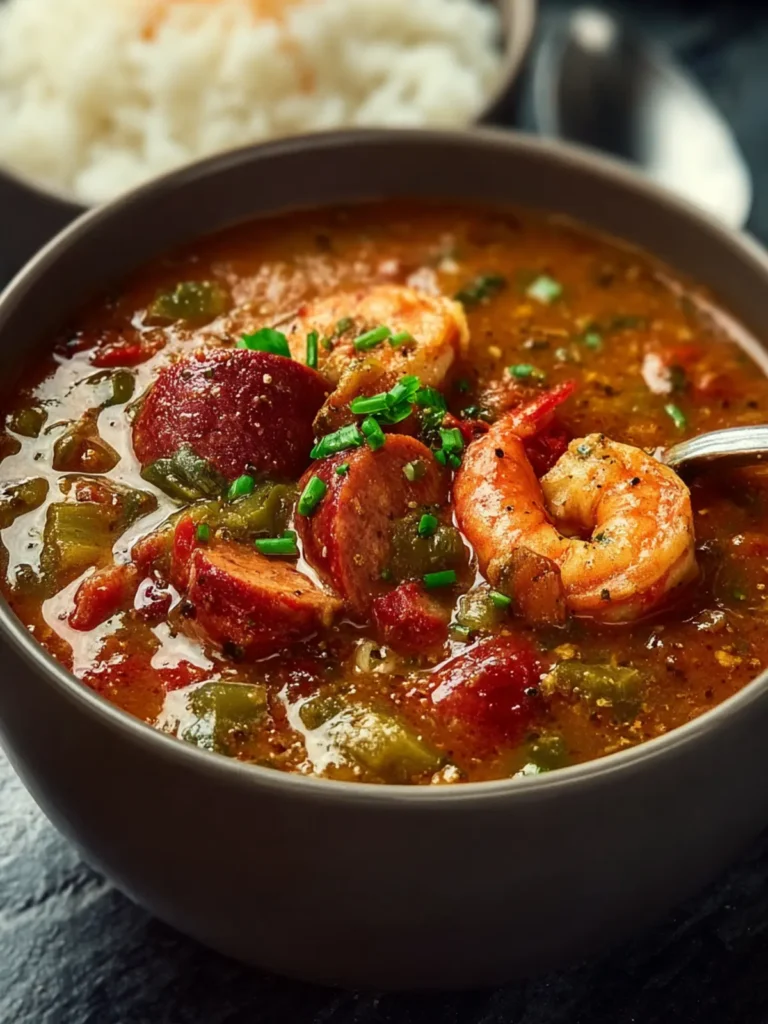 Hearty Creole Gumbo First Image