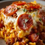 Crockpot Pizza Casserole First Image