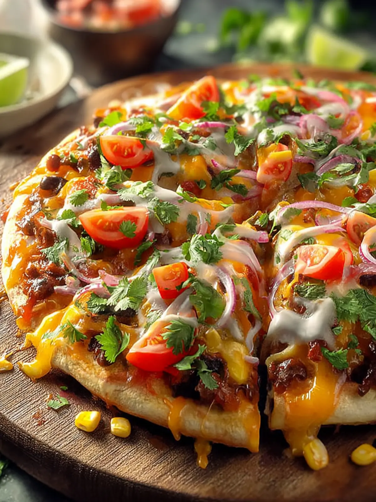 Mexican Pizza Recipe First Image