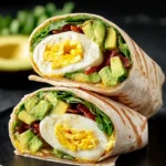 Breakfast Wrap with Egg and Avocado First Image