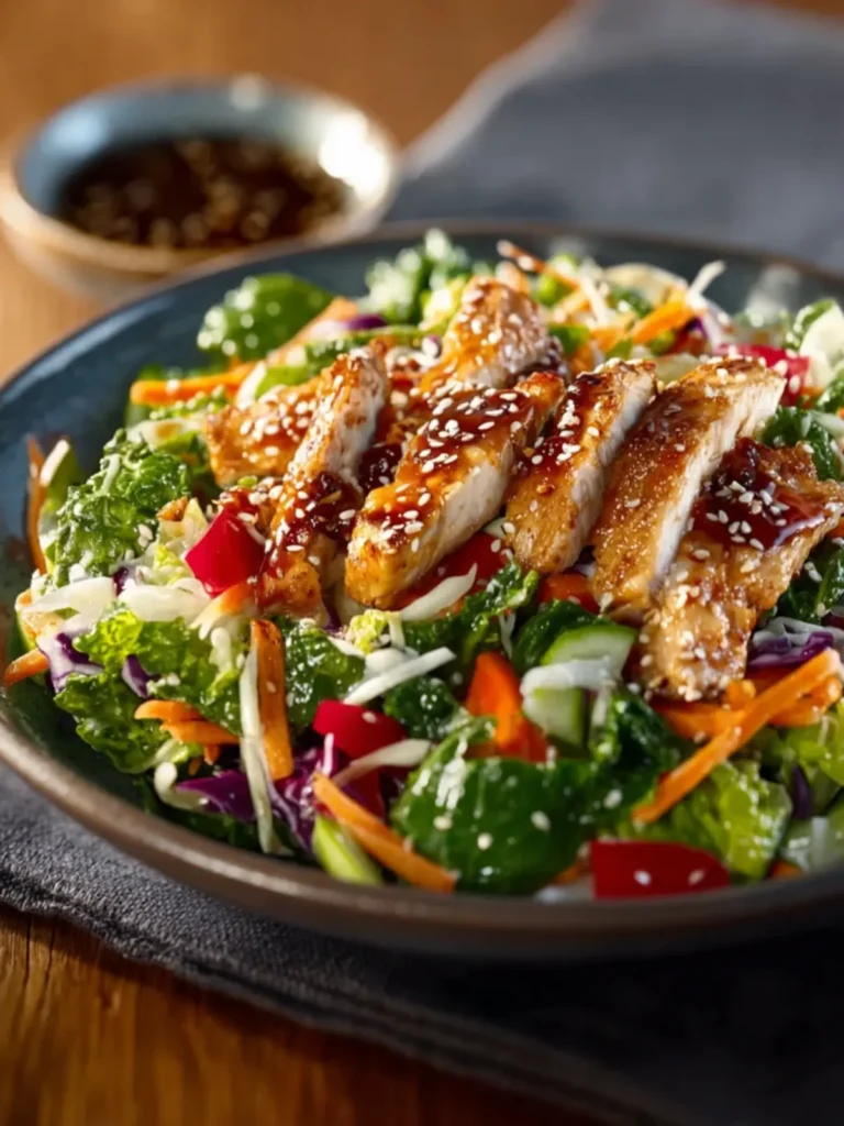 Asian Sesame Chicken Salad First Image
