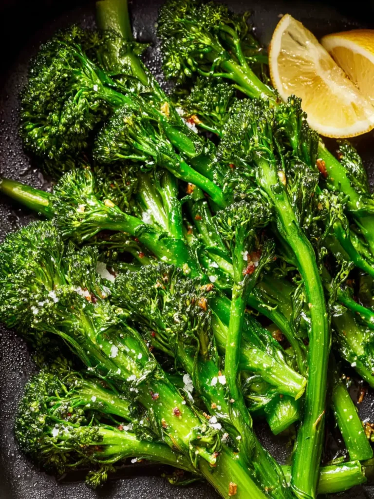 Air Fryer Broccolini First Image