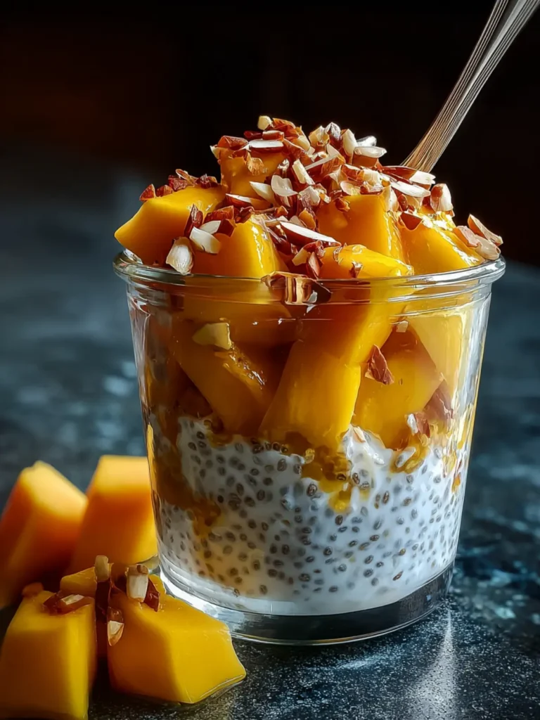 Mango Chia Overnight Oats First Image