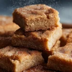 Easy Cinnamon Sugar Blondies First Image