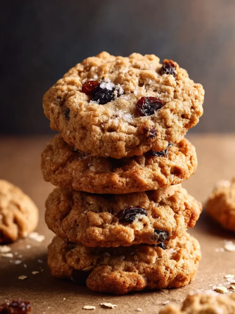 Brown Butter Oatmeal Raisin Cookies First Image