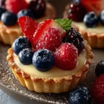Berry Custard Tartlets First Image