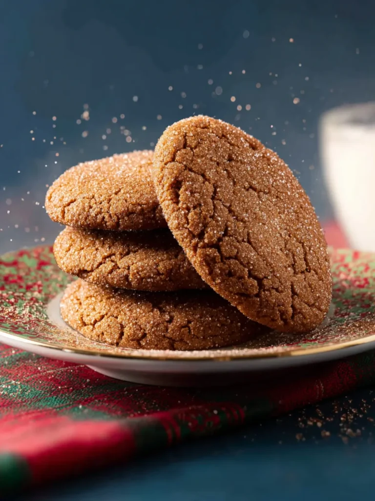 Gingersnap Cookies First Image