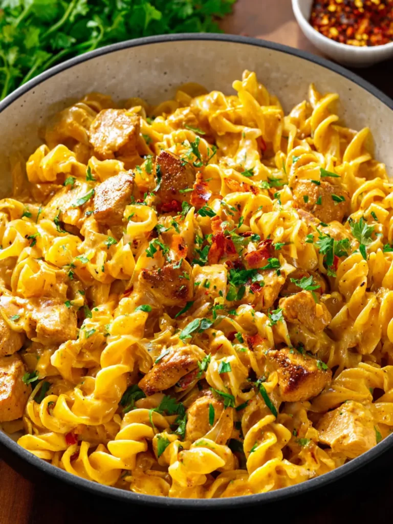 Creamy Cowboy Butter Chicken Pasta First Image