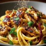 Honey Pepper Pasta with Chicken Recipe First Image