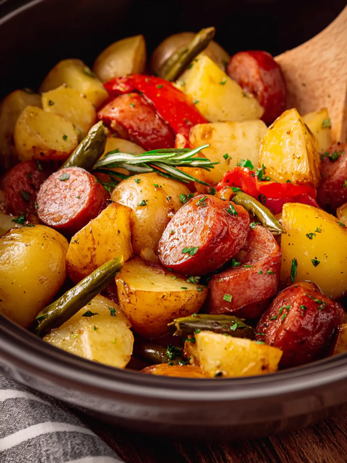 Crockpot Sausage and Potatoes First Image