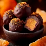 Dark Chocolate Orange Truffles Recipe First Image