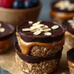 No Bake Peanut Butter Oat Cups First Image