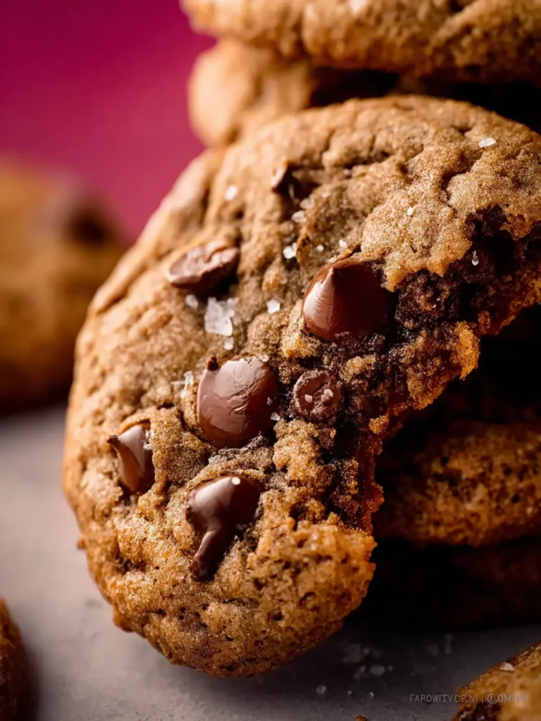 Chocolate Chip Coffee Cookies First Image