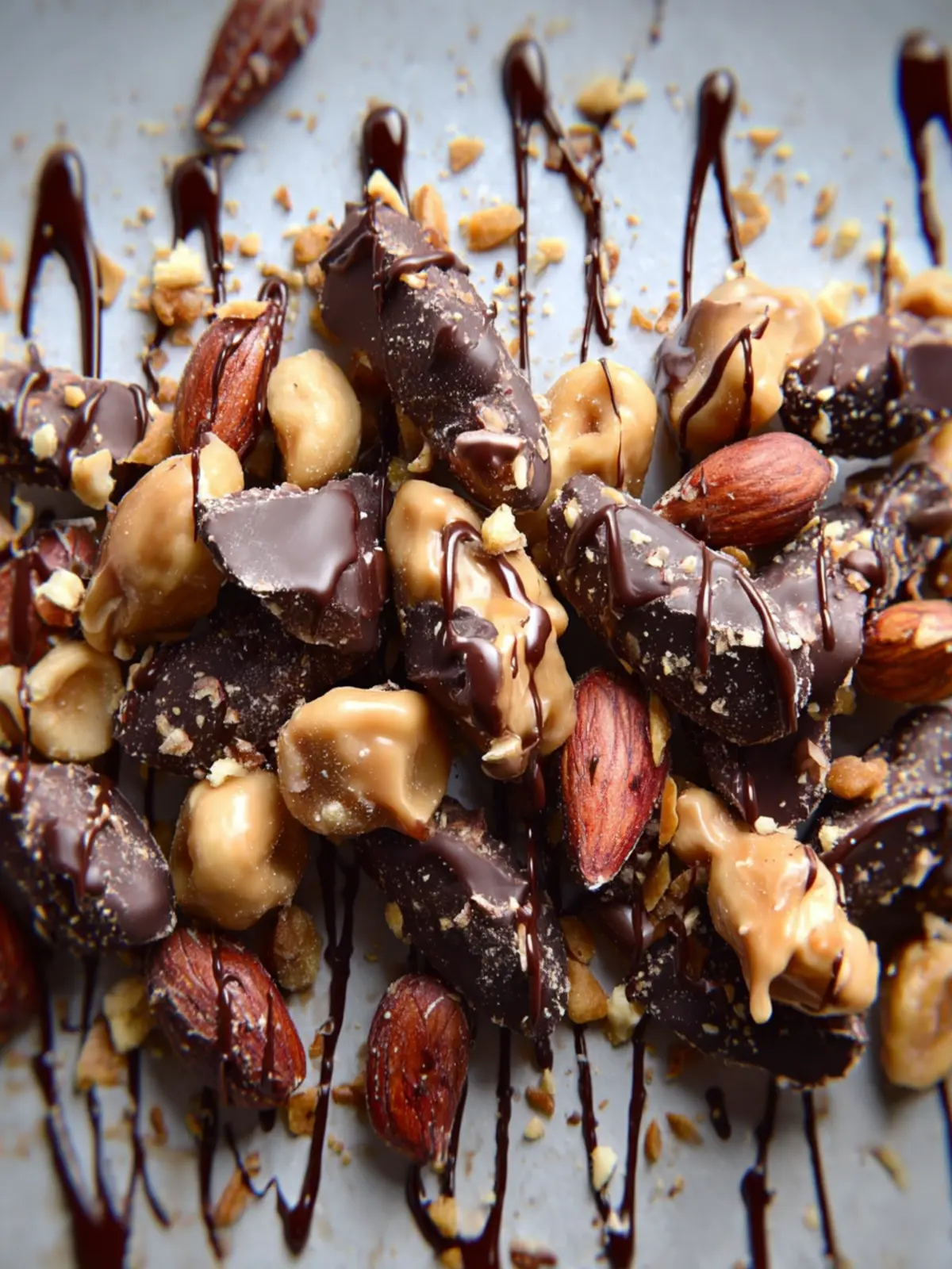 Chocolate Covered Nuts Recipe First Image