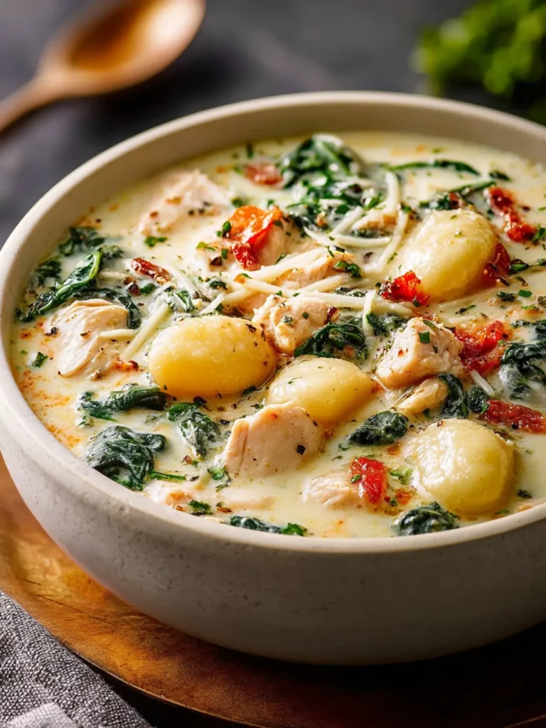 Olive Garden Chicken Gnocchi Soup First Image