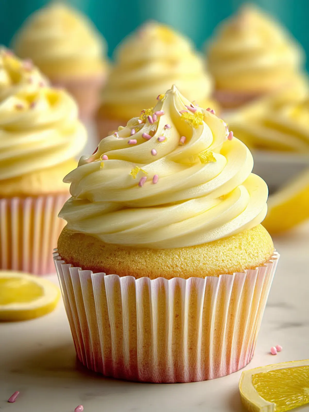 Lemon Cupcakes First Image