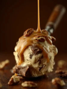 Triple Caramel Pecan Rolo Ice Cream First Image