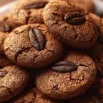 Chewy Coffee Bean Cookies First Image