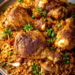 Savory Arabic Chicken and Rice (Kabsa) First Image
