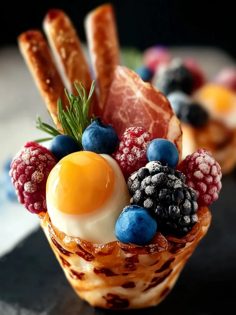 Delightful Breakfast Charcuterie Cups First Image