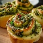 Shamrock Garlic Pesto Rolls First Image
