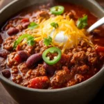 Beef Chili Recipe First Image