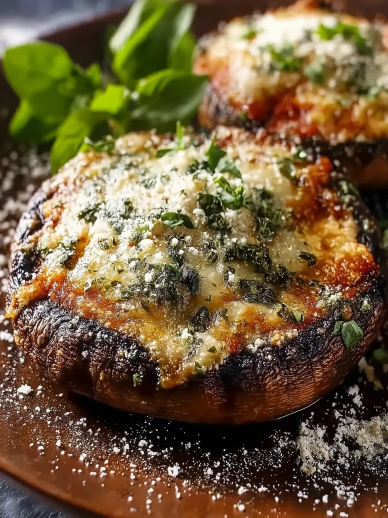 Amazing Portobello Mushroom Parmesan First Image